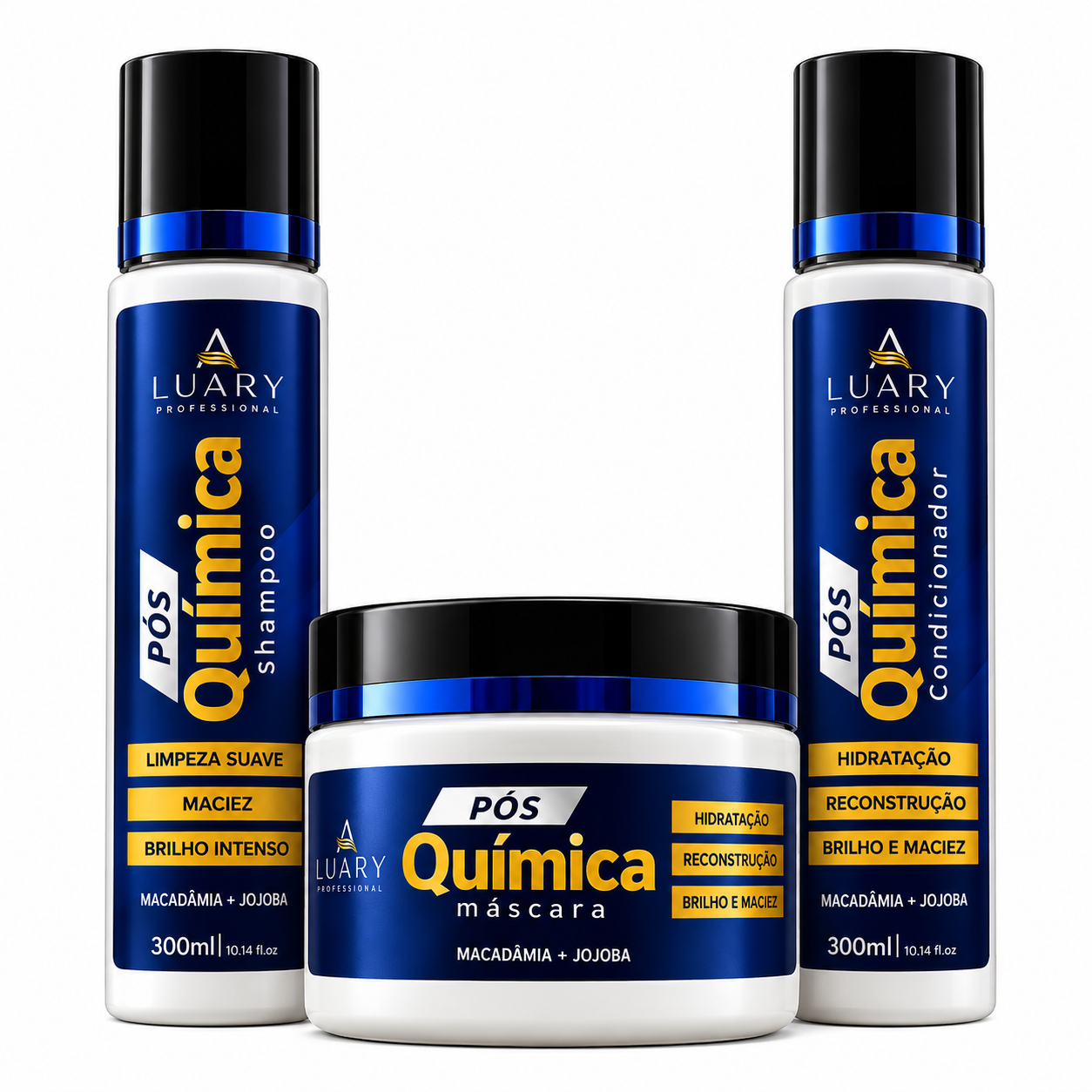 Luary Kit Pós Química - 3 Passos